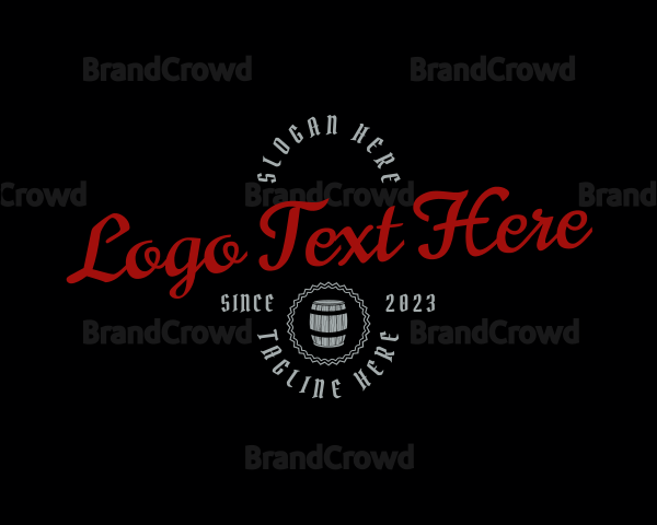 Gothic Barrel Business Logo