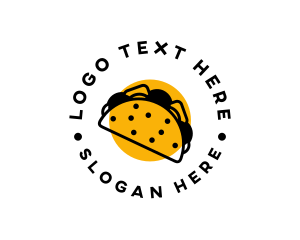 Taco Stall - Mexican Taco Snack logo design