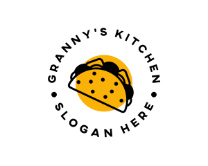 Mexican Taco Snack logo design