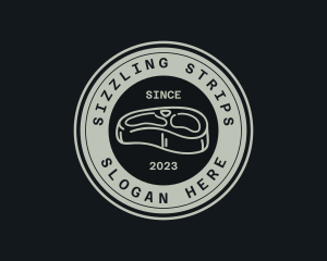 Bacon - Pork Ham Steakhouse Meat logo design