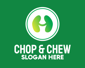 Green - Green Kidney Organ logo design