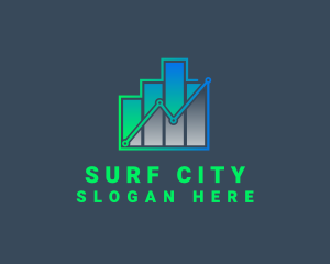 Finance City Graph logo design