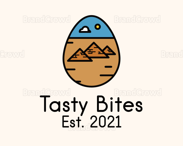 Ancient Pyramid Egg Logo