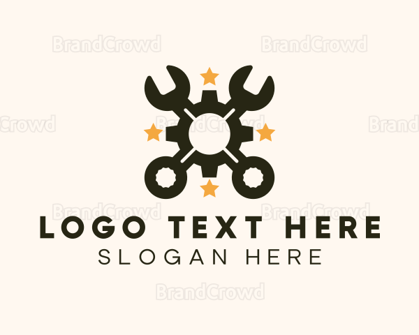 Cog Wrench Tool Logo