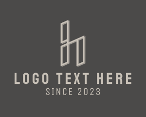 Corporation - Minimalist Professional Furniture Letter H logo design