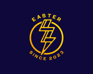 Lightning - Fast Lightning Pattern logo design