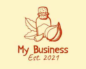 Onion Powder Bayleaf logo design
