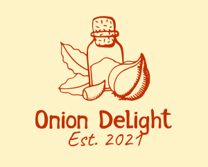 Onion - Onion Powder Bayleaf logo design