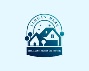 Home Repair - Home Roof Renovation logo design