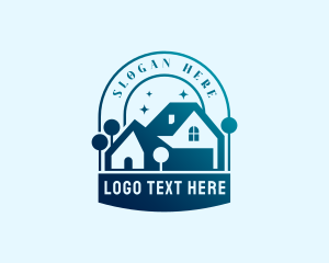 Home Repair - Home Roof Renovation logo design