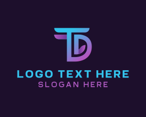 Financial - Creative Gradient Business logo design