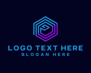 Information - Cyber Cube Technology logo design