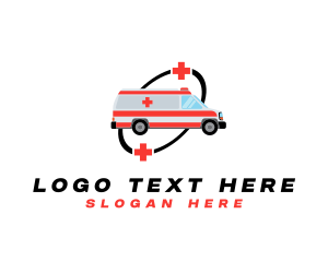 Clinic - Medical Emergency Ambulance logo design