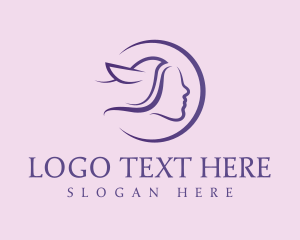 Psychologist - Abstract Dove Human Head logo design