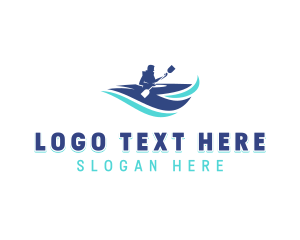 Scuba Mask - Kayak Athletic Tournament logo design