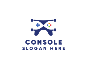 Console Drone Gaming logo design