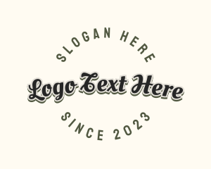 Surf - Casual Script Apparel logo design