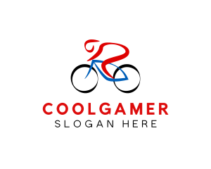 Bicycle Race Sports Logo