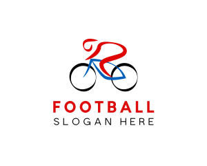 Bicycle Race Sports Logo