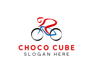 Cycling Team - Bicycle Race Sports logo design