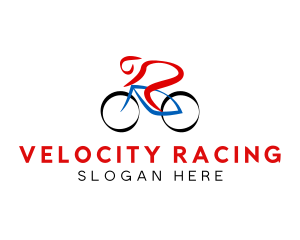 Bicycle Race Sports logo design