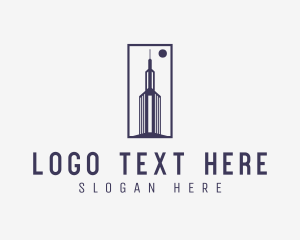 Tower - Tower Architecture Building logo design