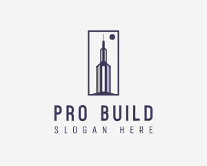 Tower Architecture Building logo design