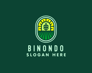 Agricultural Farm Field Logo