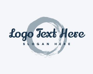 Wordmark - Modern Stylist Brush logo design