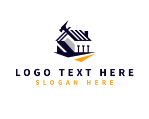 Repair - Hammer Roof Renovation logo design