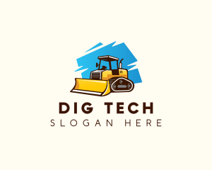 Skid Steer Machinery logo design