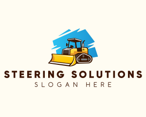 Skid Steer Machinery logo design