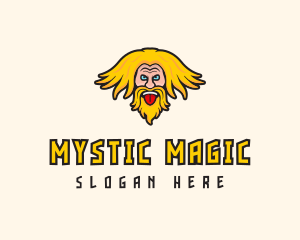 Wizard Man Avatar logo design