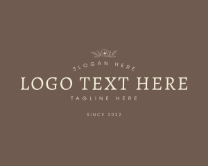 Brand - Generic Luxury  Brand logo design