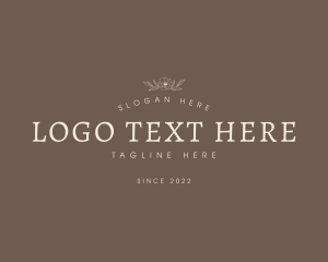 Generic Luxury  Brand Logo