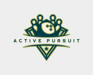 Activity - Bowling Ball League logo design