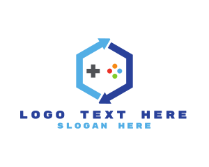 Team - Cyber Tech Hexagon Gaming logo design