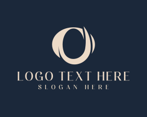 Modern - Stylish Swoosh Letter O logo design