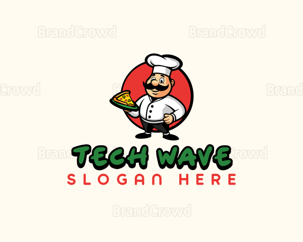 Pizza Chef Restaurant Logo