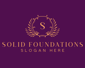 Premium Luxury Wreath Logo