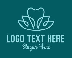 Hygiene - Swan Flower Dental logo design