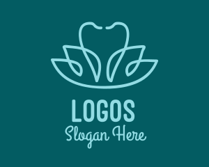 Health - Swan Flower Dental logo design