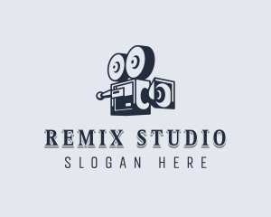 Media Cinema Studio logo design