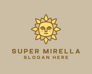 Sunrays - Yellow Summer Sun logo design