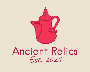 Artifact - Red Tea Pot logo design