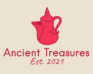 Red Tea Pot  logo design