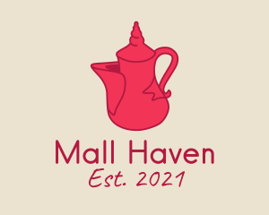 Red Tea Pot  logo design