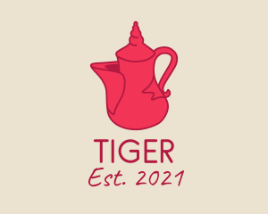 Red - Red Tea Pot logo design
