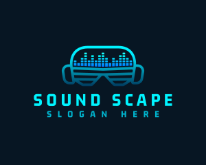 Audiovisual - Music DJ Equalizer logo design