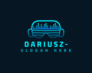 Edm - Music DJ Equalizer logo design